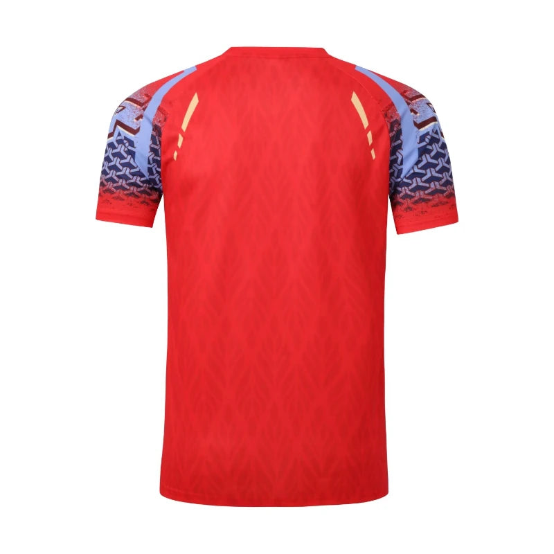 Women's Table Tennis Pastel T-shirts 3D Graphic Printed Badminton Clothes Quick-Drying Jersey