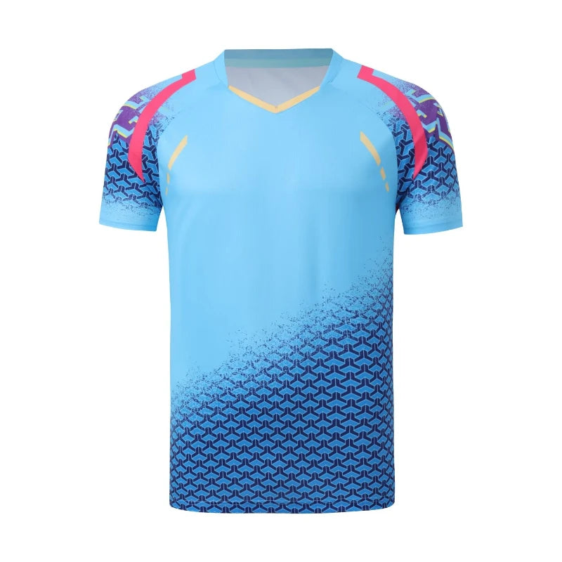 Women's Table Tennis Pastel T-shirts 3D Graphic Printed Badminton Clothes Quick-Drying Jersey - The Clothing Company Sydney