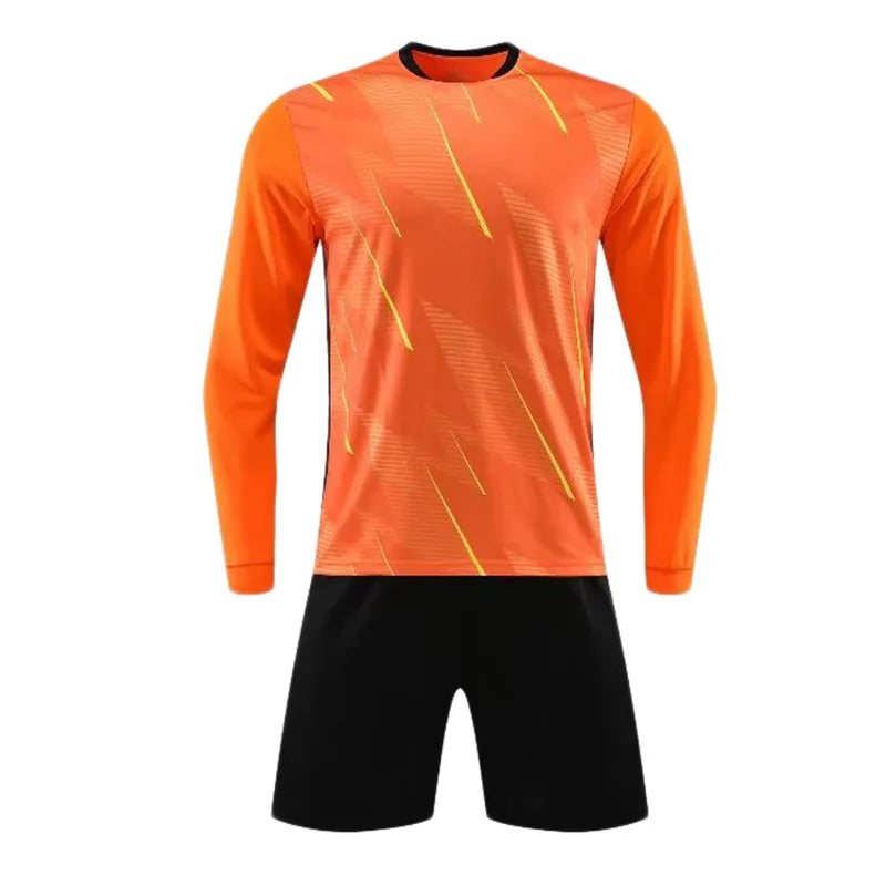 Mens Womens Kids Long Sleeve Football Jersey Set Custom Team Soccer Training Match Sports Uniform The Clothing Company Sydney