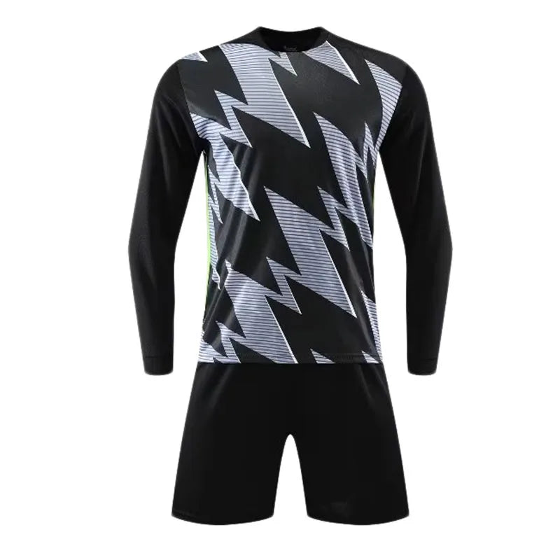 Mens Womens Kids Long Sleeve Football Jersey Set Team Soccer Training Match Sports Uniform Suit The Clothing Company Sydney