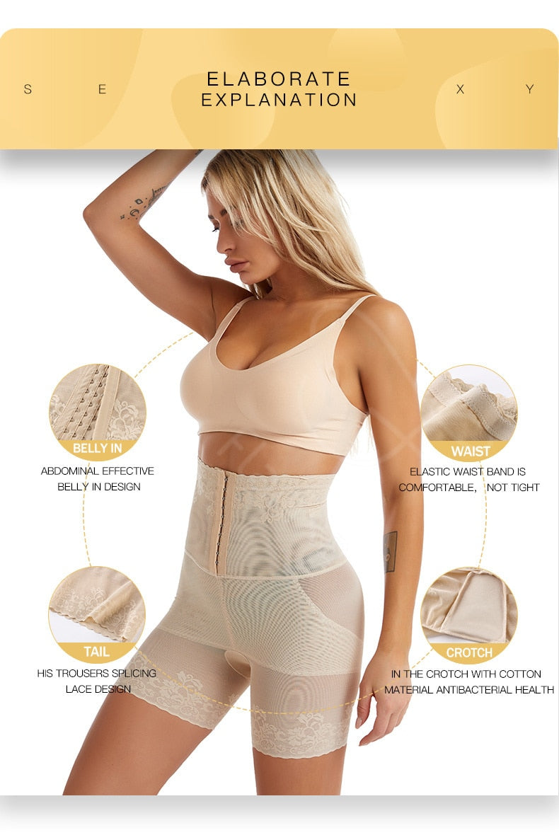 Waist Trainer Body Shaper Shorts Butt Lifter Tummy Control Seamless Shapewear High Waist Postpartum Bodysuit Shape wear The Clothing Company Sydney