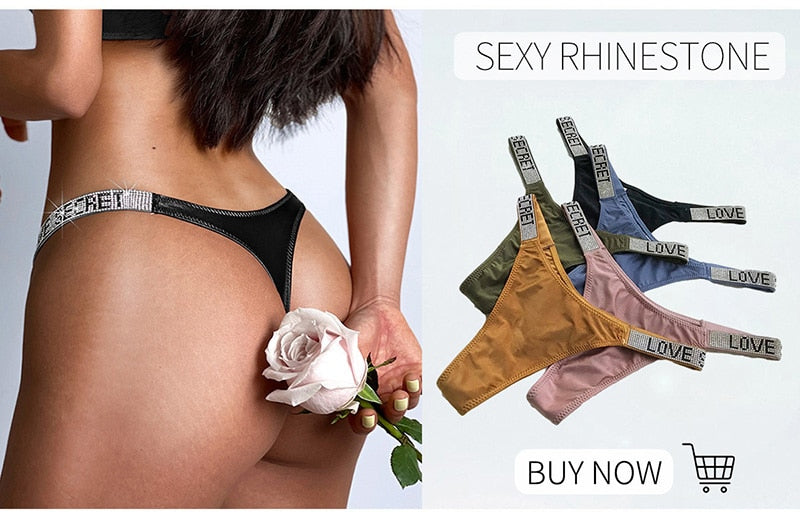 Women's Underwear Briefs Seamless Panties Zebra Flower Low Rise Luxury Metal Buckle G String Bikini Girls Female Panties Thong The Clothing Company Sydney