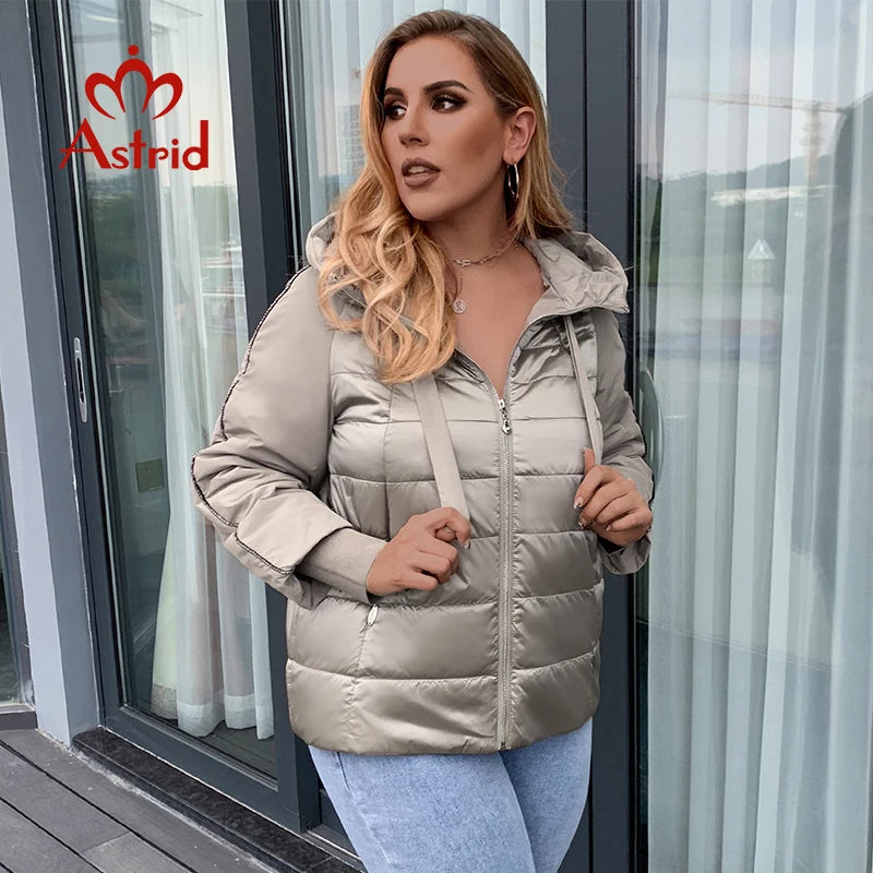 Women's Autumn coat Outwear trend Jacket Short Parkas Padded casual Warm Plus size Jacket - The Clothing Company Sydney