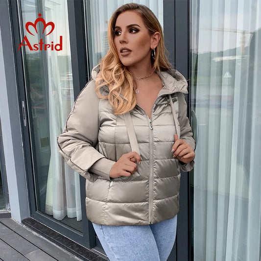 Women's Autumn coat Outwear trend Jacket Short Parkas Padded casual Warm Plus size Jacket - The Clothing Company Sydney