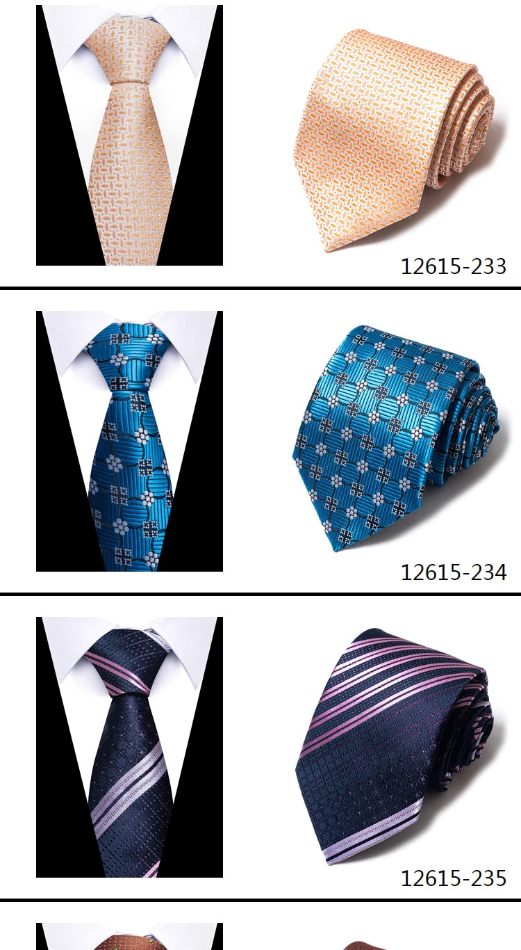 Men's Woven 8 cm Necktie Wedding Accessories Party Office Wear The Clothing Company Sydney