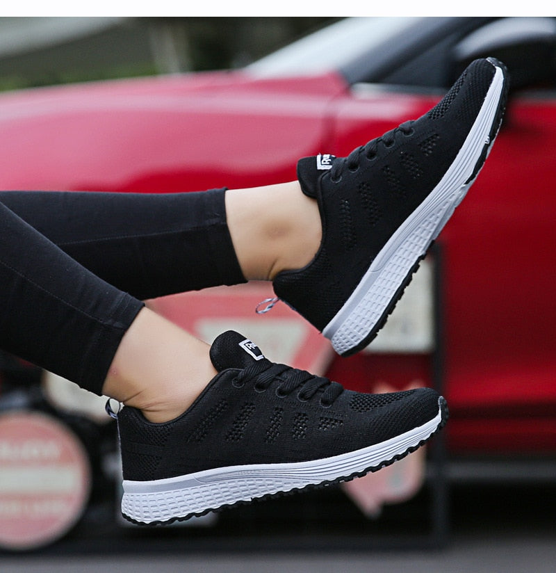 Women's Sneakers Casual Shoes Flats Air Mesh Breathable Trainers Ladies Shoes Sneakers Women Shoes The Clothing Company Sydney