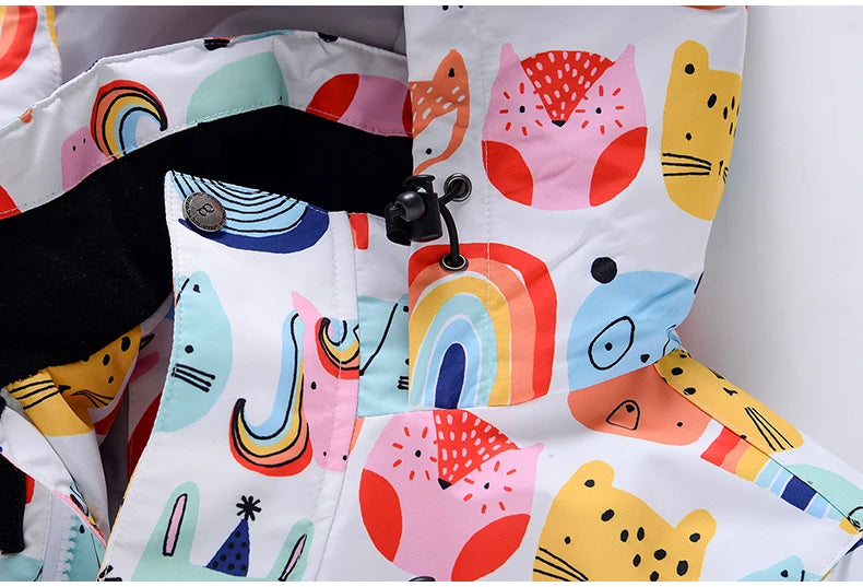 Children's Jumpsuit Ski Wear Snow Suit Snowboarding Clothing Windproof Waterproof Winter Outdoor Costumes For Boy's and Girl's The Clothing Company Sydney