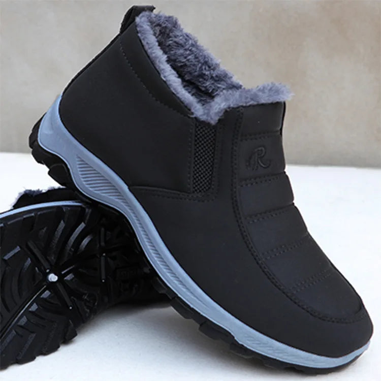 Unisex Winter Plush Snow Slip On Boots The Clothing Company Sydney