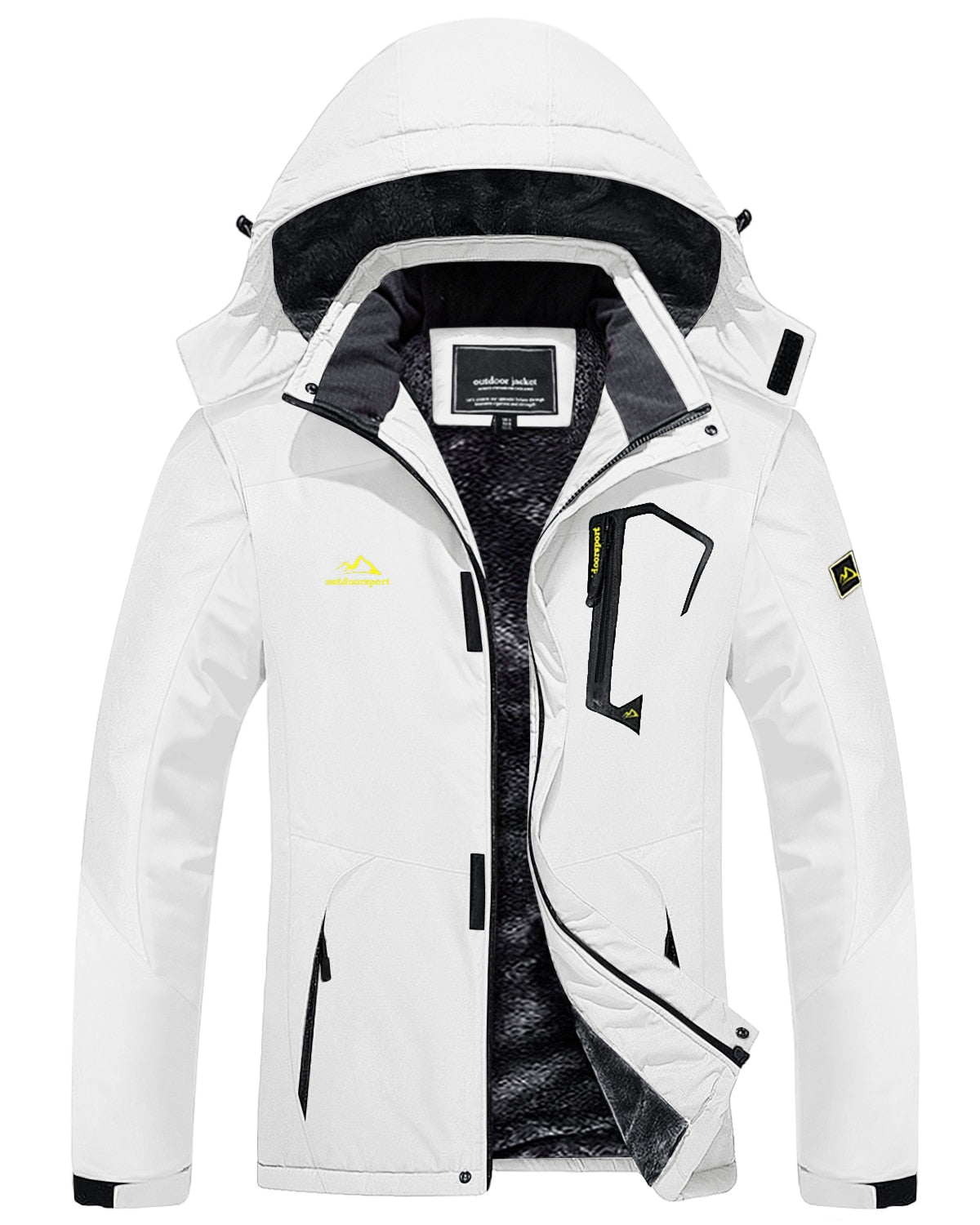 Winter Fashion Ski Snowboard Jacket Women's Thermal Fleece Waterproof Fish Casual Work Rain Jacket Coat Windbreaker Parka The Clothing Company Sydney