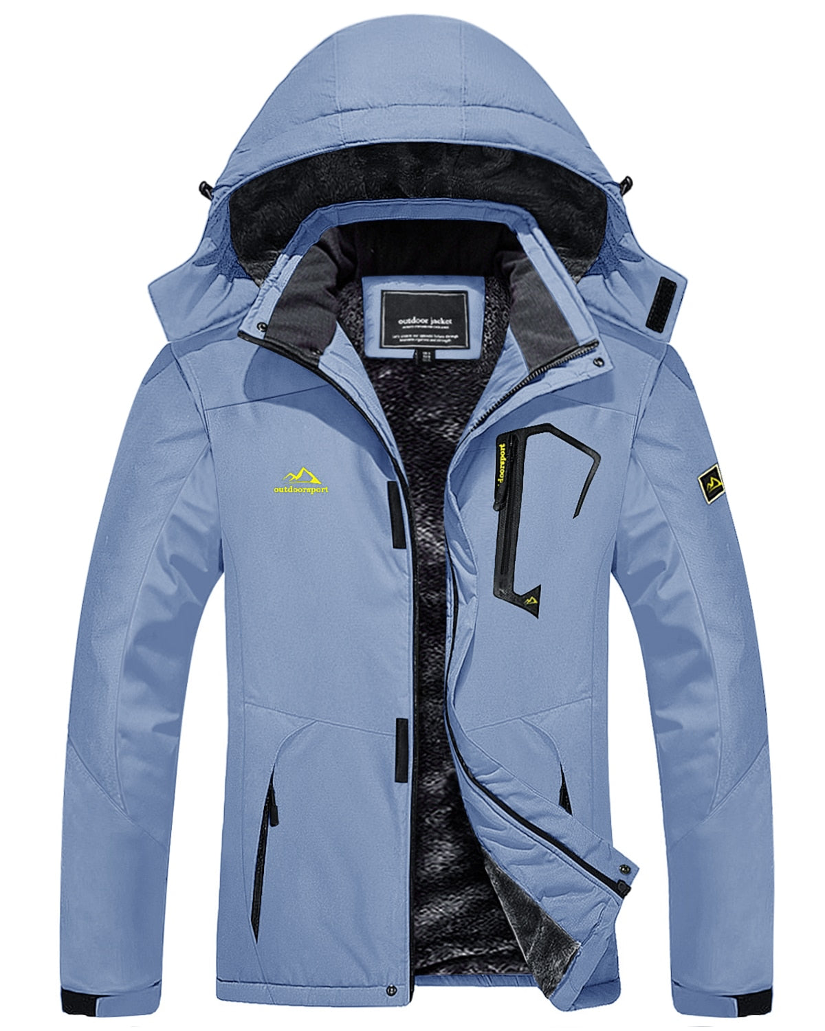 Winter Fashion Ski Snowboard Jacket Women's Thermal Fleece Waterproof Fish Casual Work Rain Jacket Coat Windbreaker Parka The Clothing Company Sydney