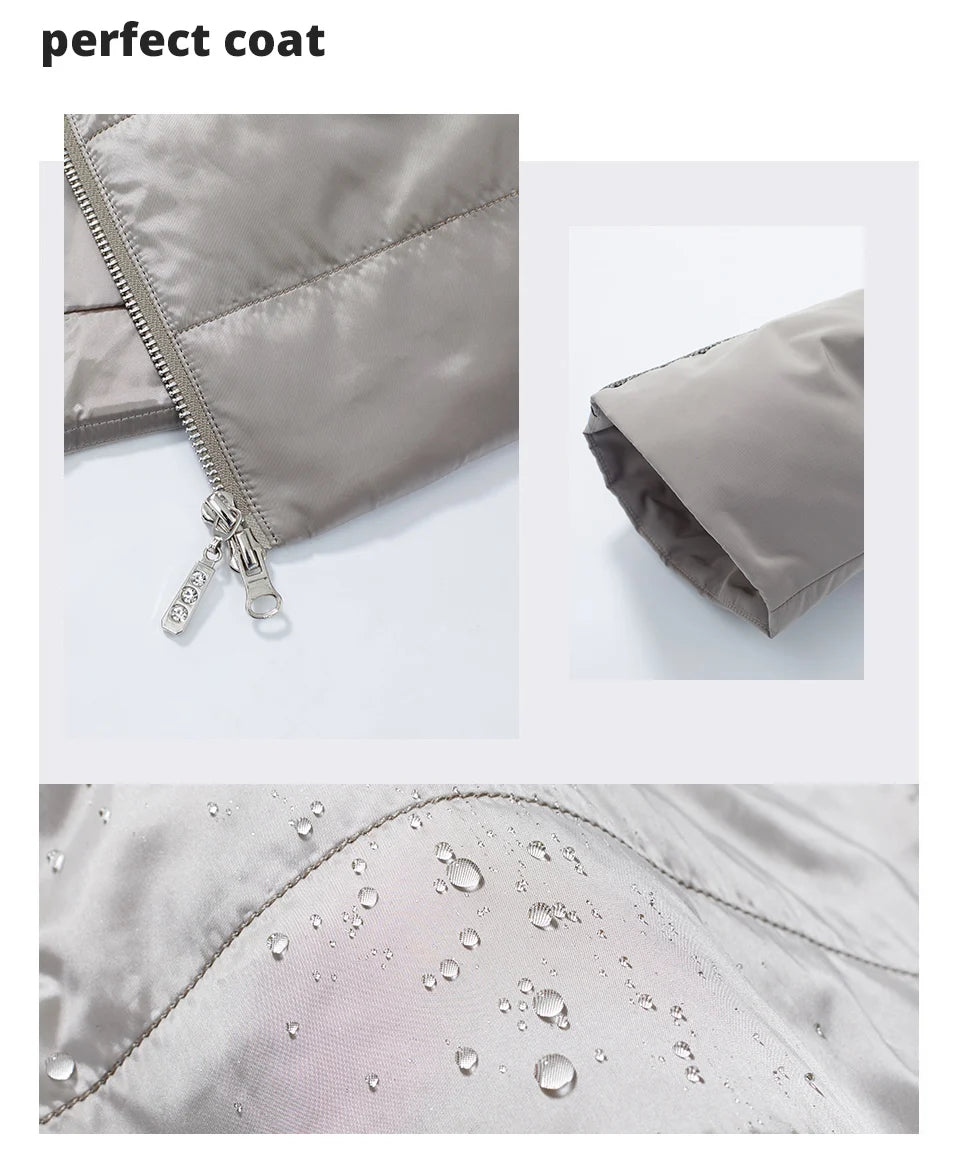 Women's Autumn coat Outwear trend Jacket Short Parkas Padded casual Warm Plus size Jacket - The Clothing Company Sydney