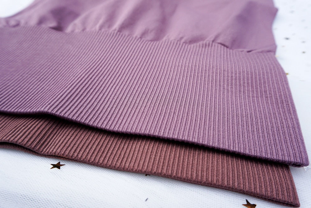 2 Piece Set Workout Gym Clothes For Women Yoga Set Solid Colour Fitness Leggings Sportswear Women's Yoga Wear Sport Bra And Pants The Clothing Company Sydney