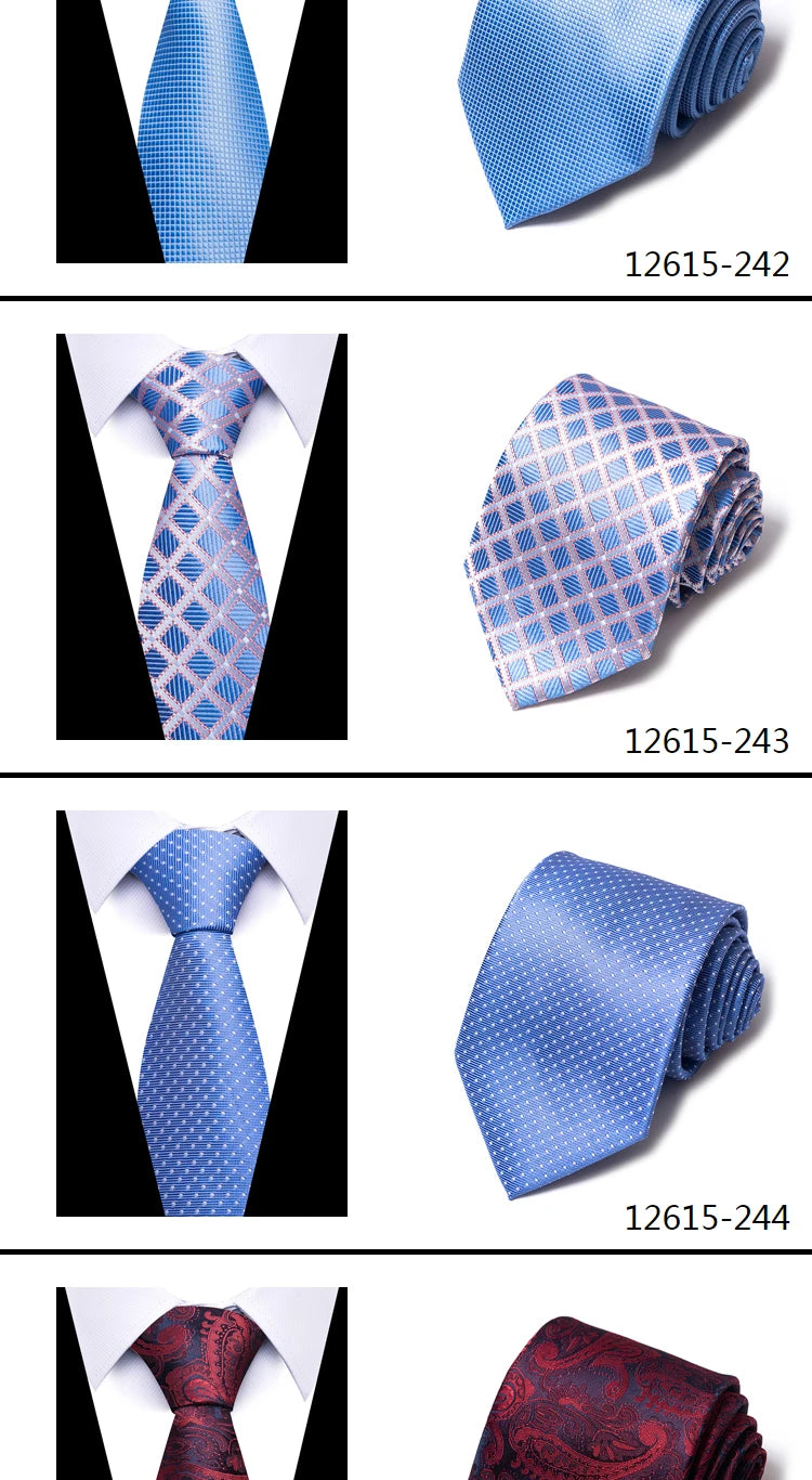 Men's Woven 8 cm Necktie Wedding Accessories Party Office Wear The Clothing Company Sydney