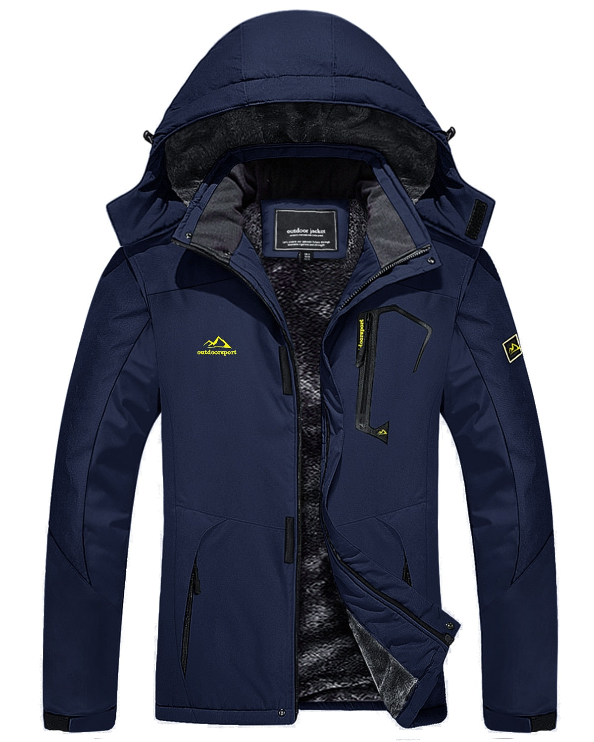 Winter Fashion Ski Snowboard Jacket Women's Thermal Fleece Waterproof Fish Casual Work Rain Jacket Coat Windbreaker Parka The Clothing Company Sydney