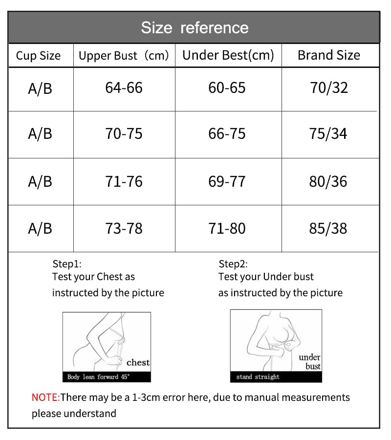 Seamless Bras for Women's Push Up Bras No Wire Brassiere A B Cup Underwear Bralette Three Quarters(3/4 Cup)  Lingerie The Clothing Company Sydney