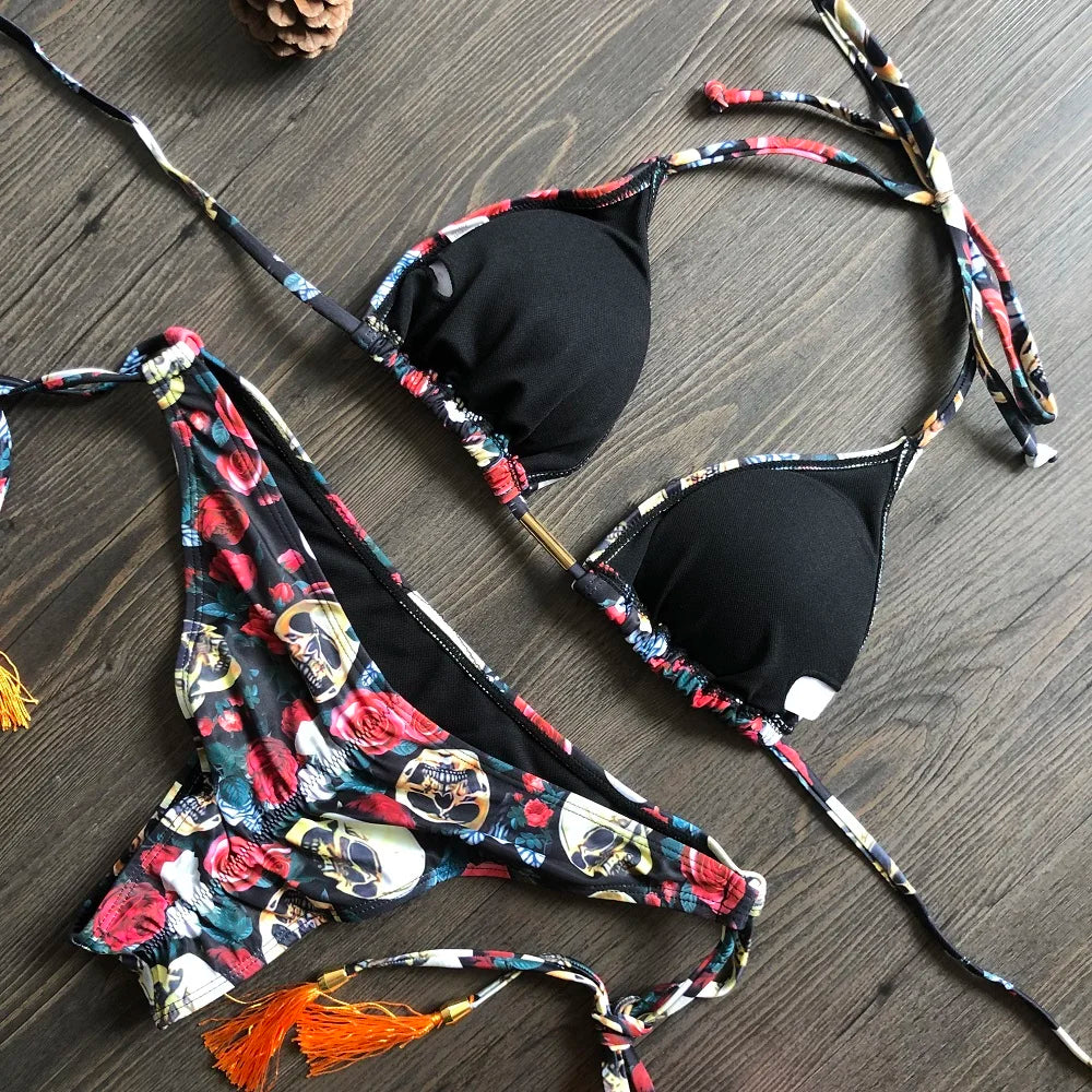 Women's Beachwear Sexy Bikinis Set Hot Sport Swimwear Push-Up Padded Swimsuit Exquisite Bather Swimwear The Clothing Company Sydney