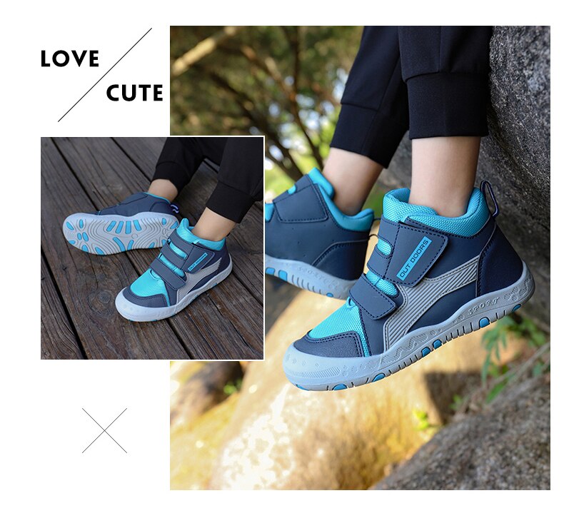 Autumn Hiking Shoes Kids Outdoor Sneakers Boys Girls Ankle Trekking Shoes Children Winter Hiking Boots Breathable Anti-Slip Shoe The Clothing Company Sydney