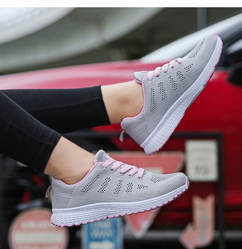 Women's Sneakers Casual Shoes Flats Air Mesh Breathable Trainers Ladies Shoes Sneakers Women Shoes The Clothing Company Sydney