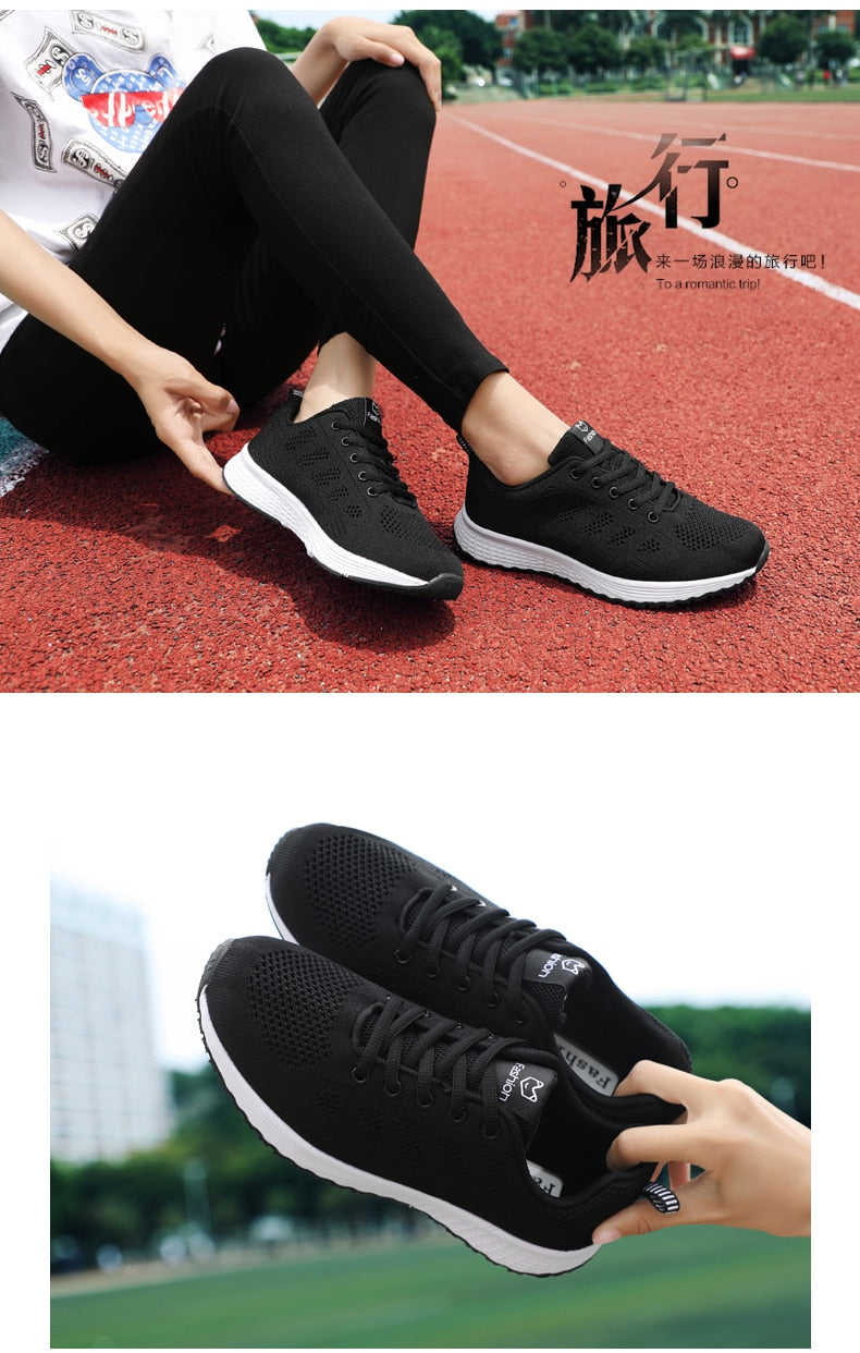 Women's Sport Shoes Sneakers Woman Running Shoes Breathable Antislip Light Flats The Clothing Company Sydney