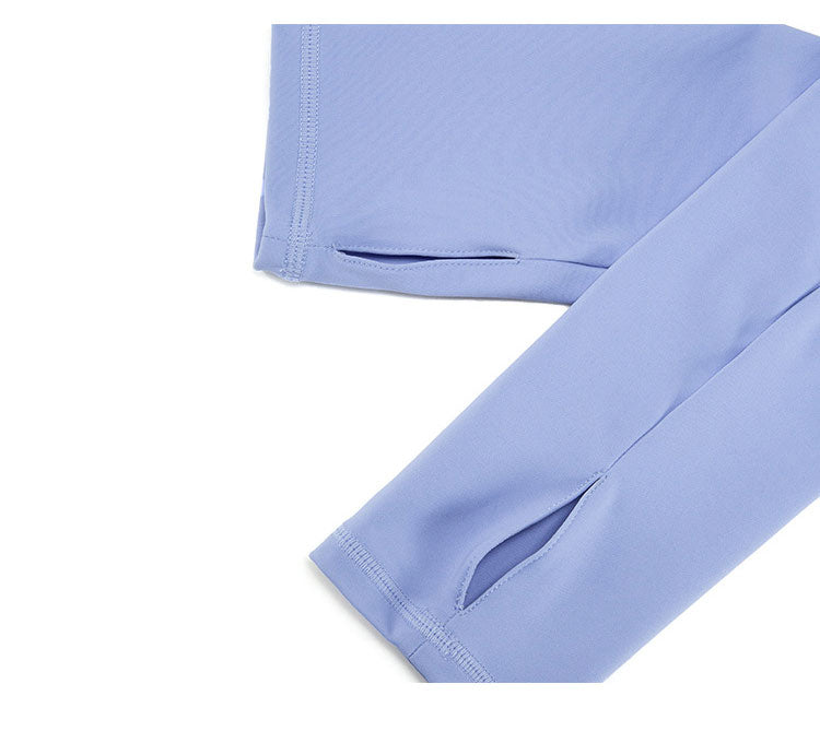 2 Piece Women's Hooded Jacket Long Sleeve With Thumb Holes Workout Yoga Shirt Outdoor Running Coat Gym Sweatshirt The Clothing Company Sydney