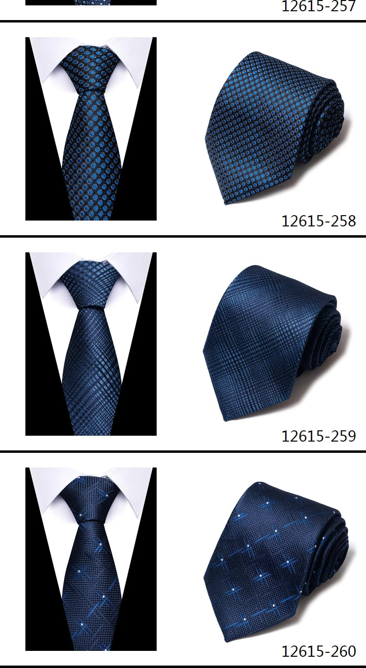 Men's Woven 8 cm Necktie Wedding Accessories Party Office Wear The Clothing Company Sydney