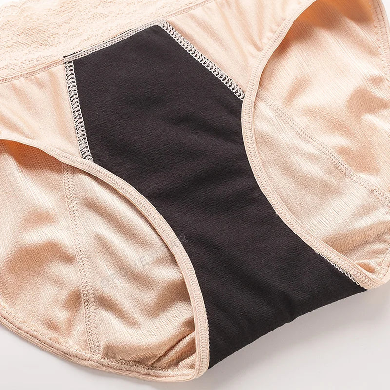 Menstrual Panties For Women Period Underwear 4 Layer Plus Size Heavy Flow Absorbency Leakproof Physiological Sanitary Lingerie - The Clothing Company Sydney