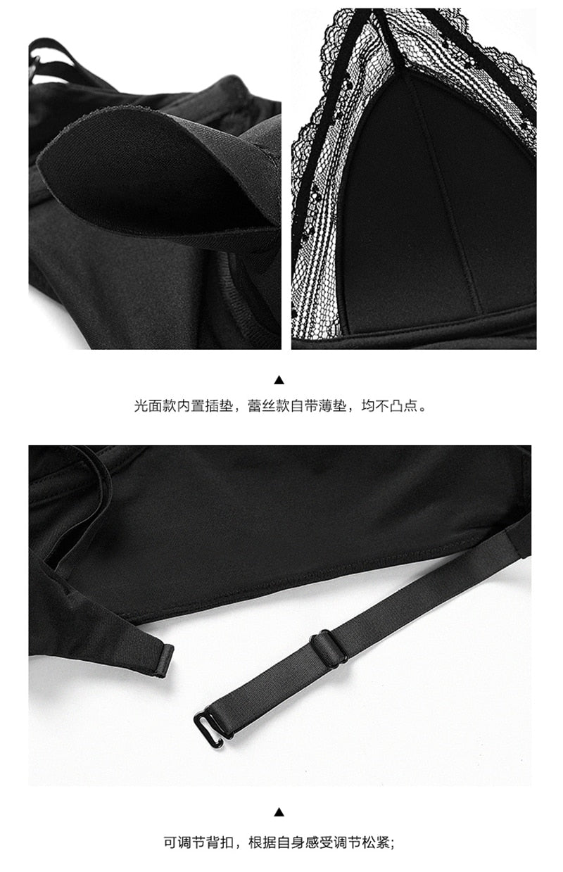 3 Styles Bra Open Back Wireless Underwear U-Shape Big Backless Lingerie Bralette The Clothing Company Sydney
