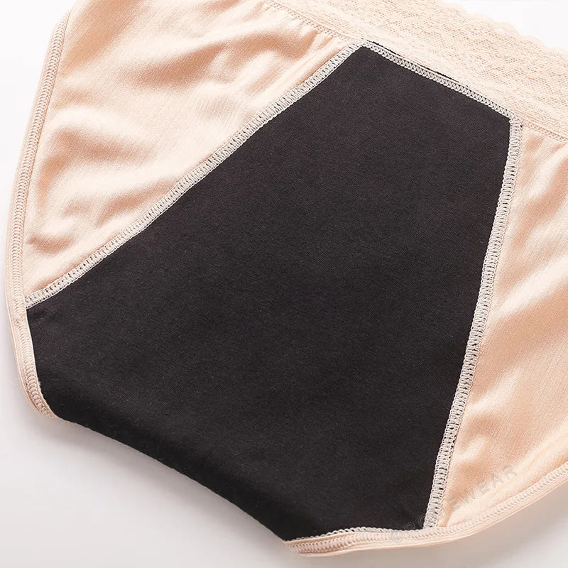Menstrual Panties For Women Period Underwear 4 Layer Plus Size Heavy Flow Absorbency Leakproof Physiological Sanitary Lingerie - The Clothing Company Sydney