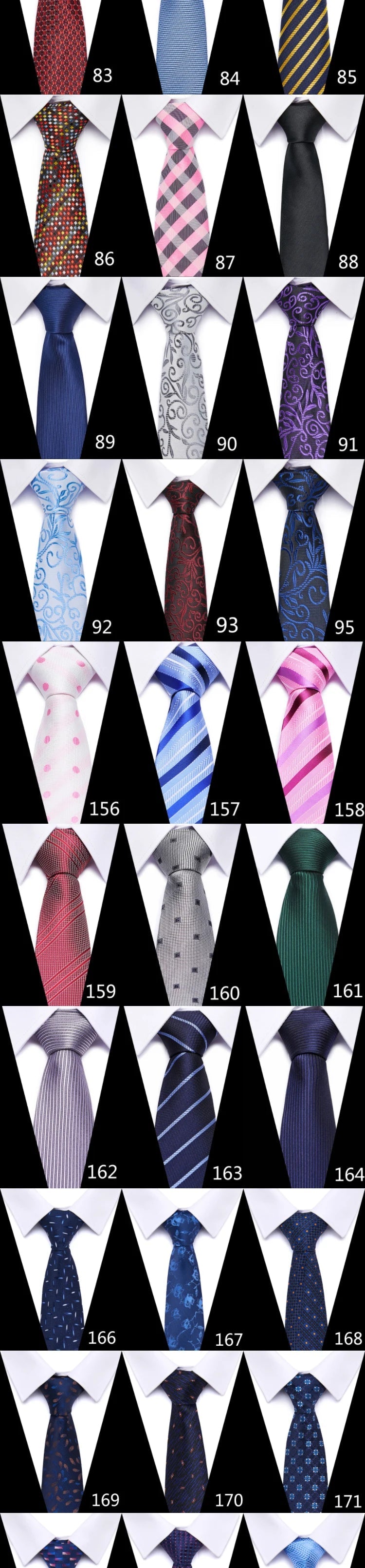 Men's Woven 8 cm Necktie Wedding Accessories Party Office Wear The Clothing Company Sydney