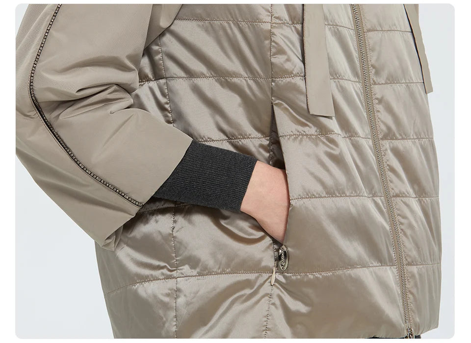 Women's Autumn coat Outwear trend Jacket Short Parkas Padded casual Warm Plus size Jacket - The Clothing Company Sydney