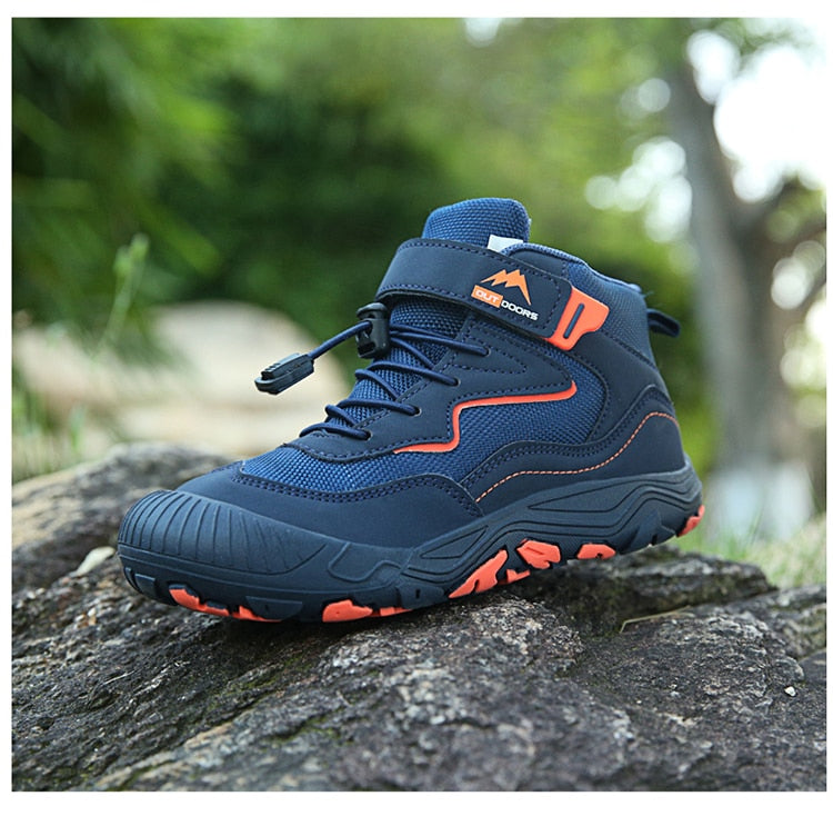 Autumn Hiking Shoes Kids Outdoor Sneakers Boys Girls Ankle Trekking Shoes Children Winter Hiking Boots Breathable Anti-Slip Shoe The Clothing Company Sydney