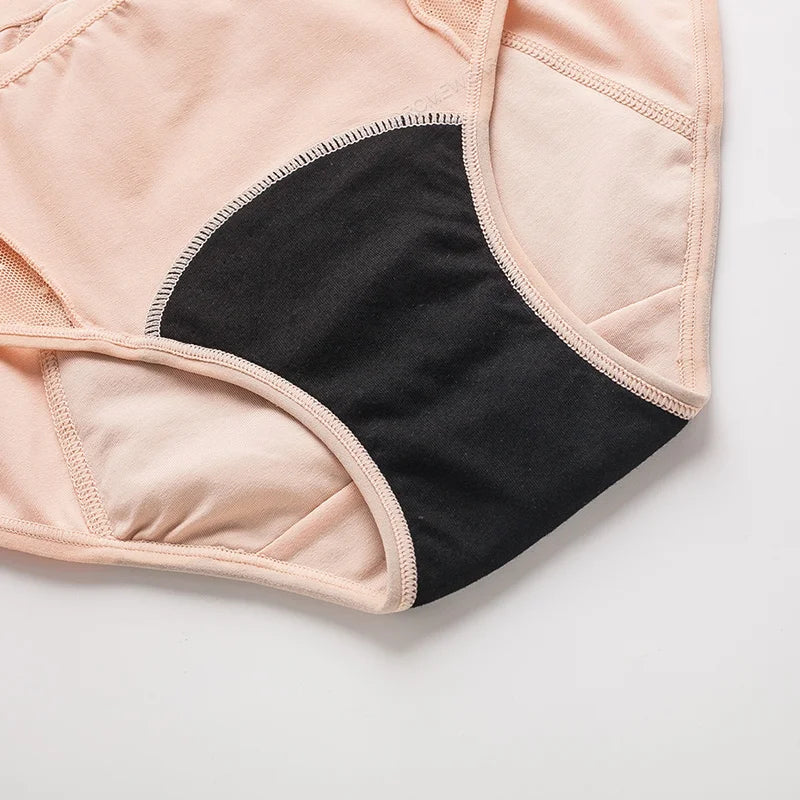 Menstrual Panties For Women Period Underwear 4 Layer Plus Size Heavy Flow Absorbency Leakproof Physiological Sanitary Lingerie - The Clothing Company Sydney