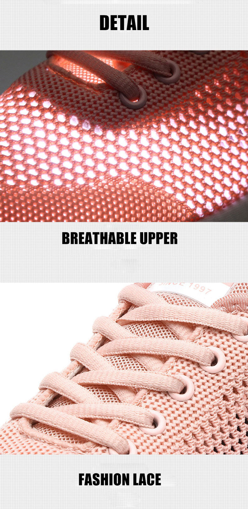 Mesh Women's Sneakers Breathable Flat Shoes Women Lightweight Sports Shoes Non-slip Running Footwear Casual Shoes The Clothing Company Sydney