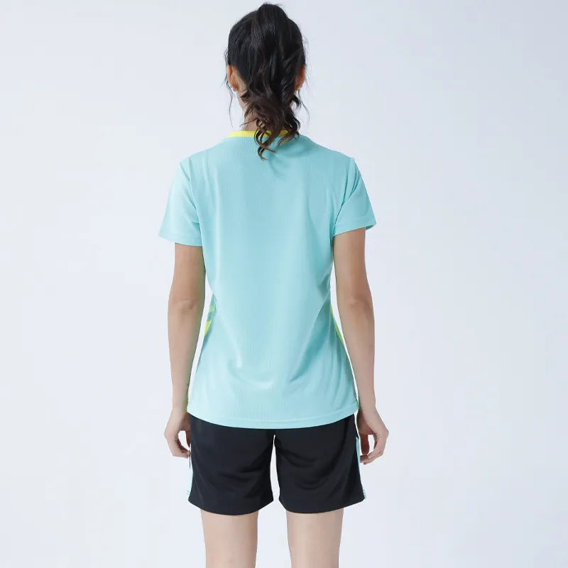 Gym Running Sets Women Summer Badminton Volleyball Tennis Football Workout Jogging Suits Quick Dry Training Team Shirts Shorts Set The Clothing Company Sydney