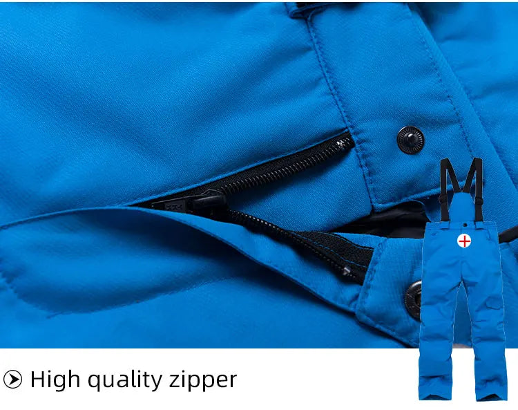 Children's Snow Suit Outfit Wear Outdoor Waterproof Windproof Warm Costume Winter Snowboarding Ski Jacket and Strap Pant Boys and Girls The Clothing Company Sydney