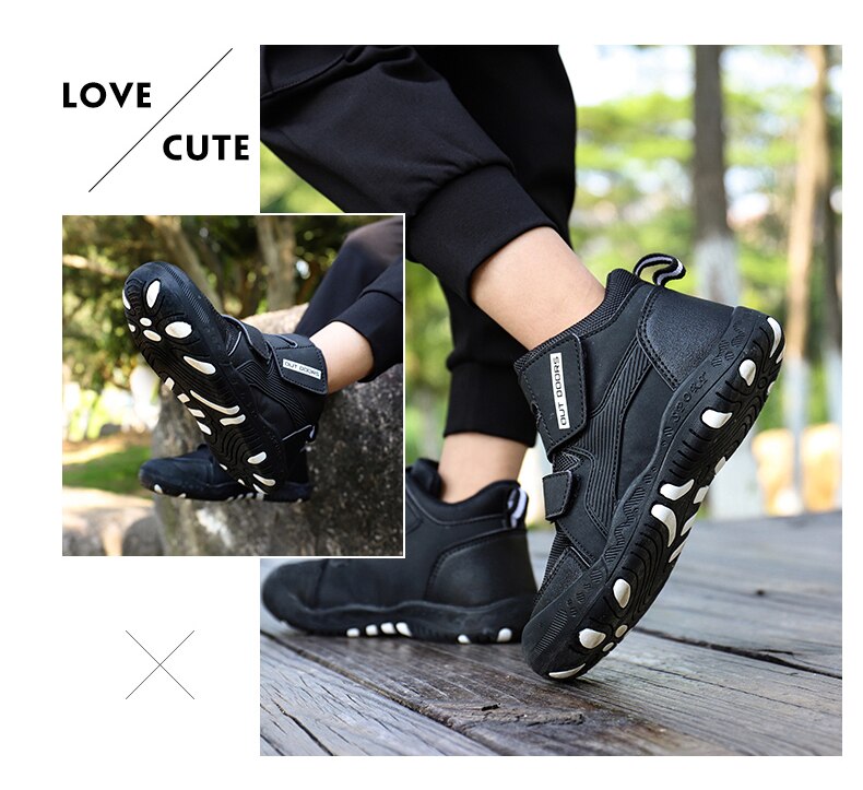 Autumn Hiking Shoes Kids Outdoor Sneakers Boys Girls Ankle Trekking Shoes Children Winter Hiking Boots Breathable Anti-Slip Shoe The Clothing Company Sydney