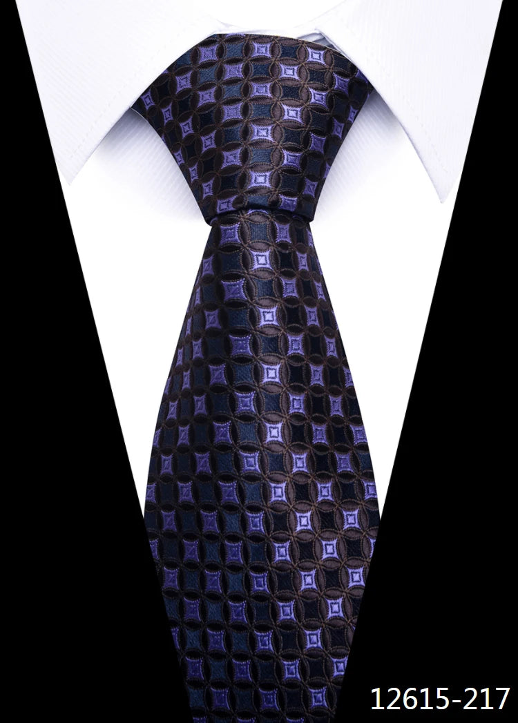 Men's Woven 8 cm Necktie Wedding Accessories Party Office Wear The Clothing Company Sydney