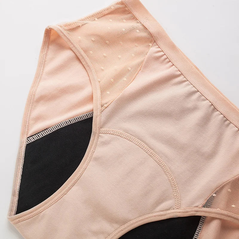 Menstrual Panties For Women Period Underwear 4 Layer Plus Size Heavy Flow Absorbency Leakproof Physiological Sanitary Lingerie - The Clothing Company Sydney