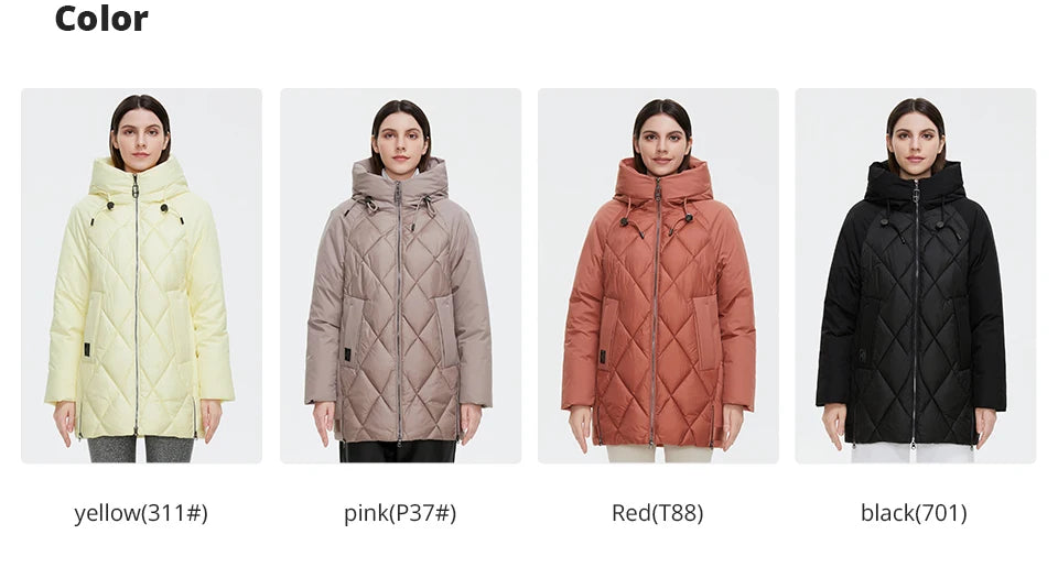 Winter Jacket Women's Collection Warm Jacket Mid-length Coats Parka - The Clothing Company Sydney