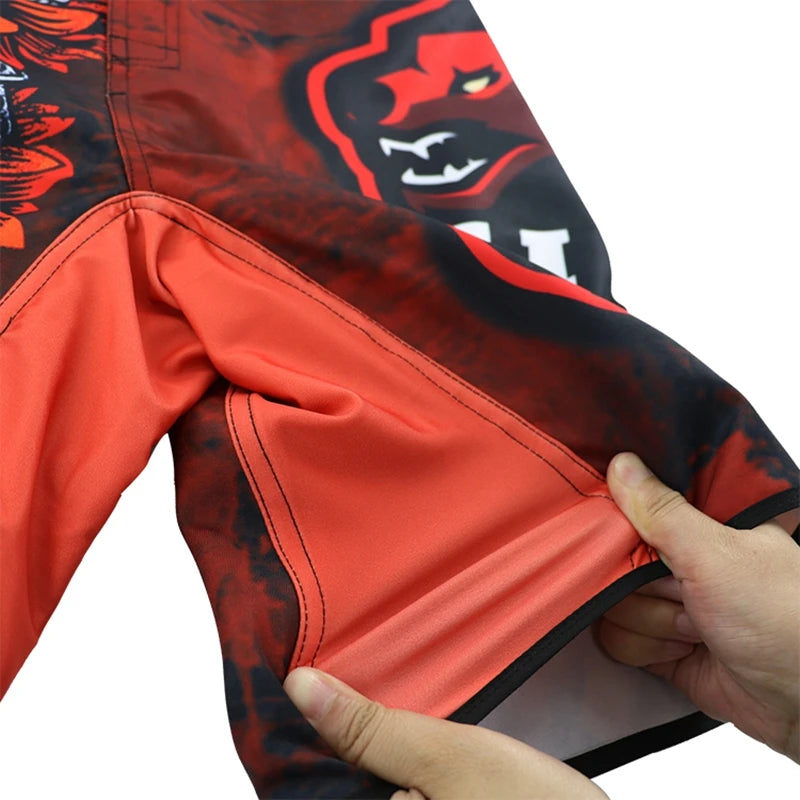 MMA Shorts Tiger Muay Thai Pants Kickboxing Boxing Training Trunks Fitness Gym Mixed Martial Arts Jiu Jitsu Fight Wear The Clothing Company Sydney