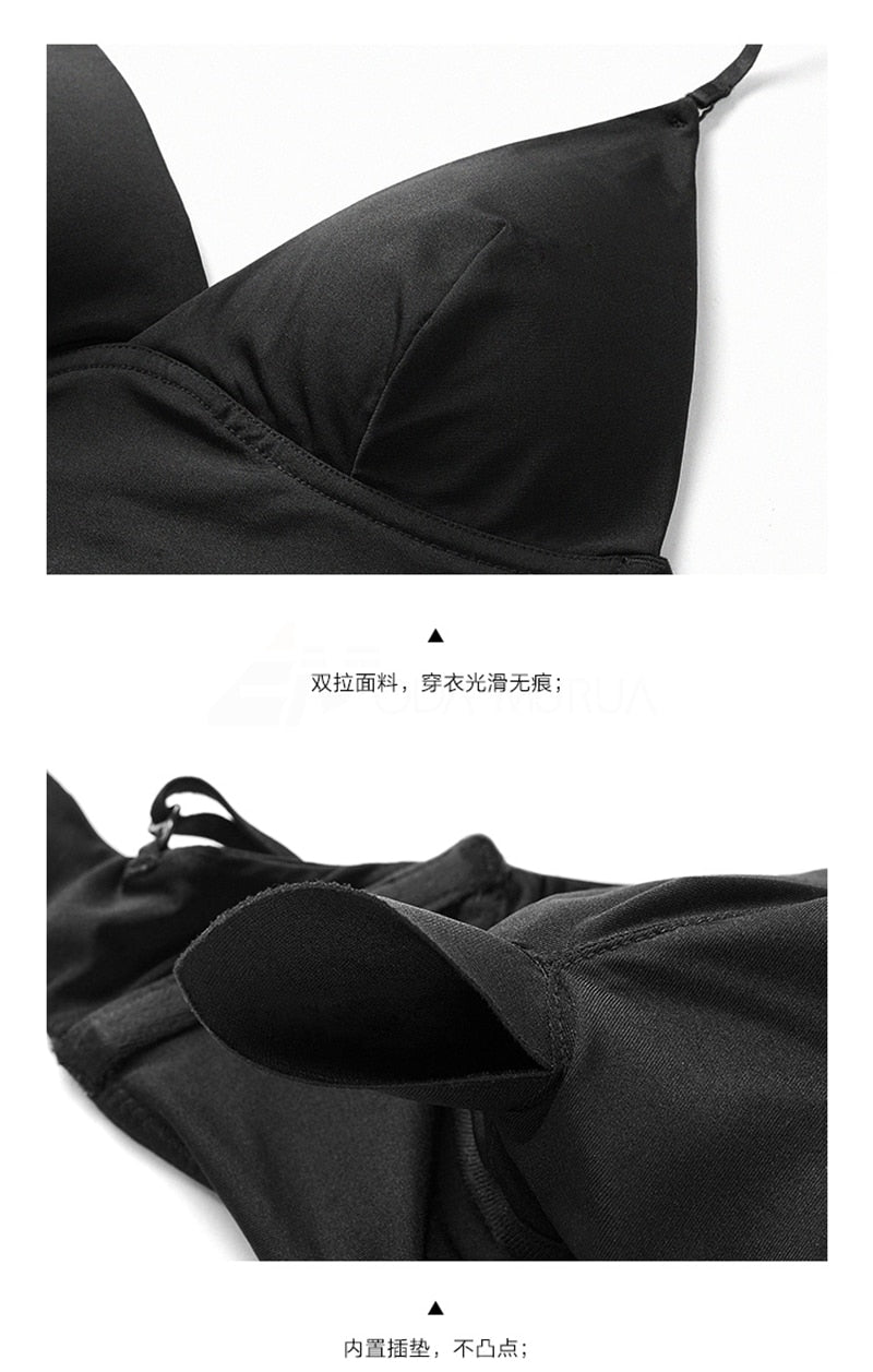 3 Styles Bra Open Back Wireless Underwear U-Shape Big Backless Lingerie Bralette The Clothing Company Sydney