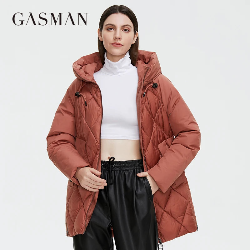 Winter Jacket Women's Collection Warm Jacket Mid-length Coats Parka - The Clothing Company Sydney