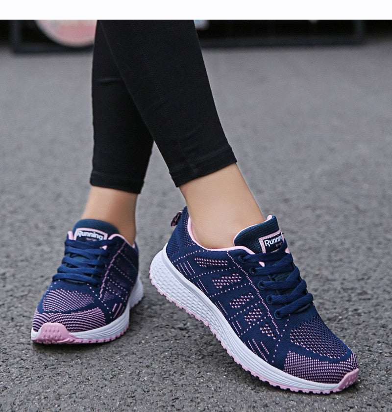 Women's Sneakers Casual Shoes Flats Air Mesh Breathable Trainers Ladies Shoes Sneakers Women Shoes The Clothing Company Sydney