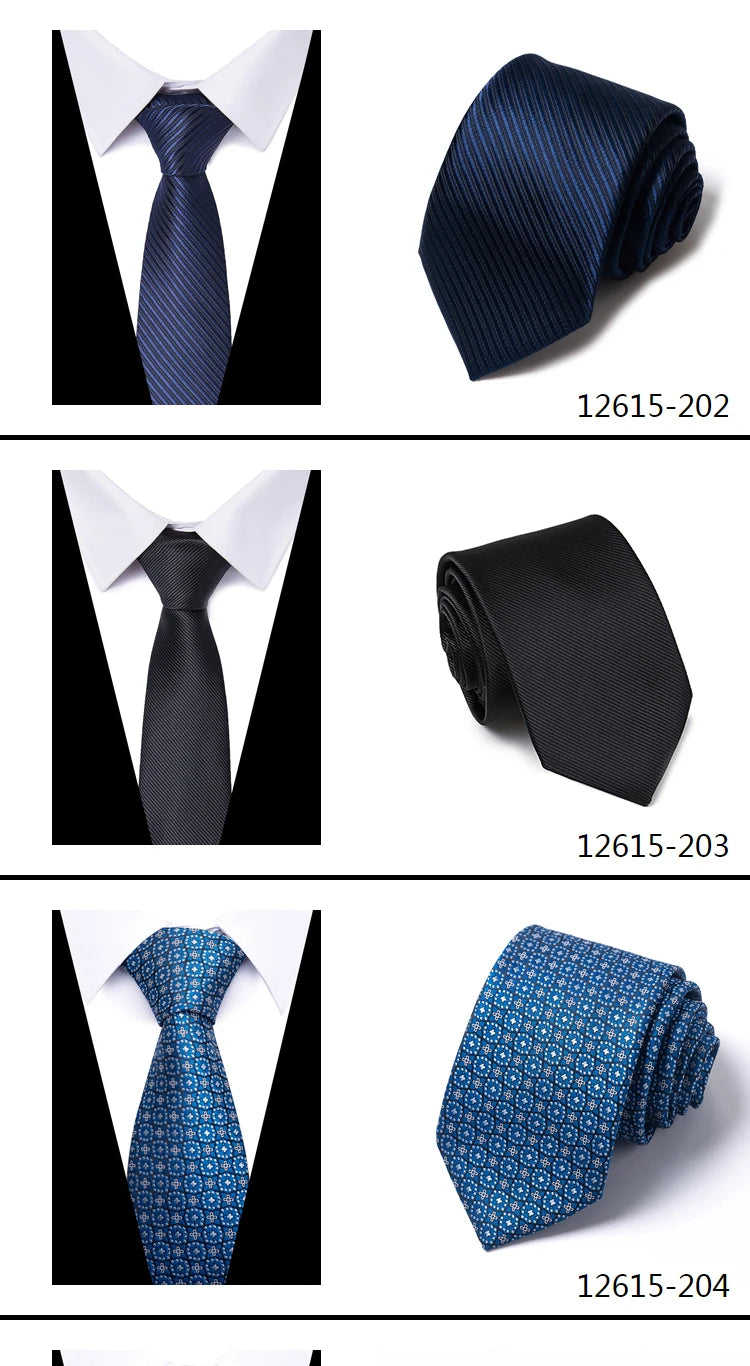 Men's Woven 8 cm Necktie Wedding Accessories Party Office Wear The Clothing Company Sydney