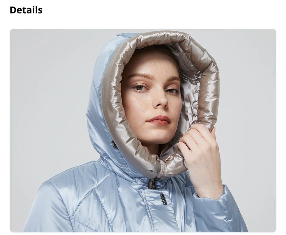 Women's winter Coat Casual Parkas Hooded Coats Plus Size Jacket - The Clothing Company Sydney