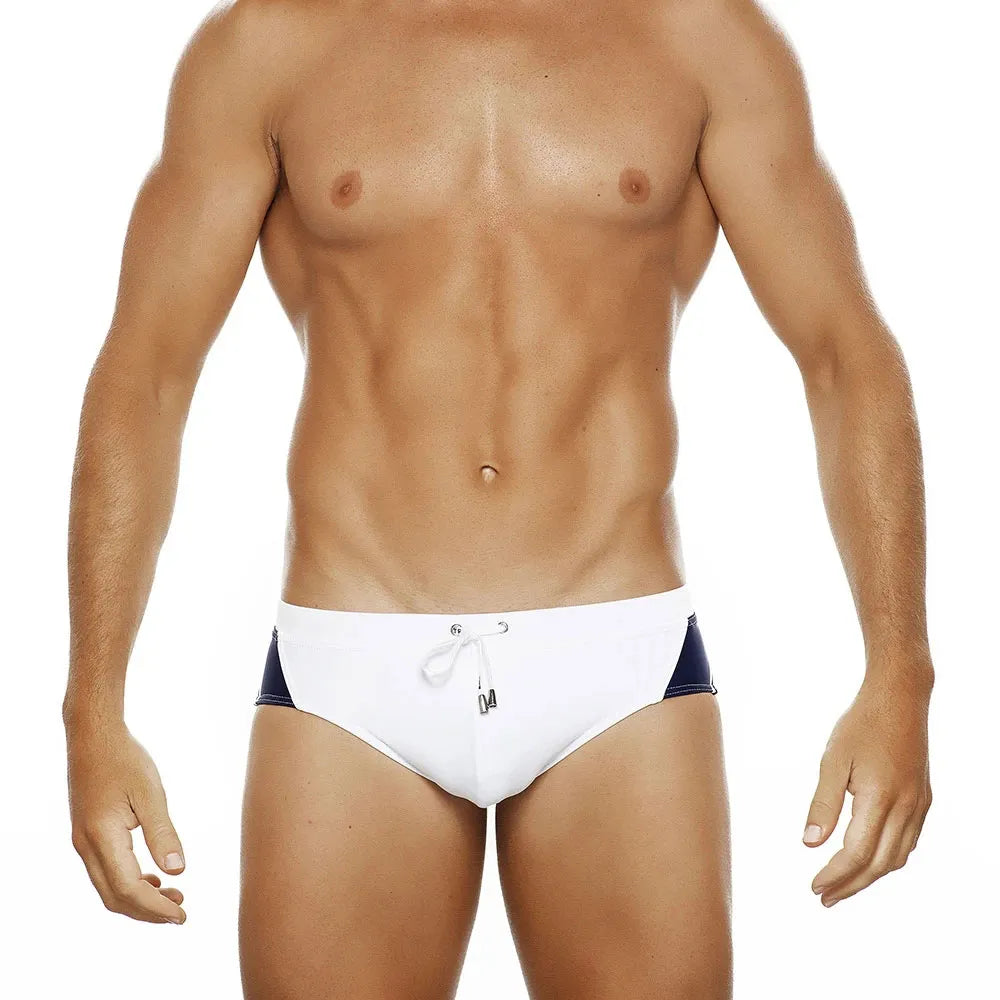 Push-Up Pad Enlarge Pouch Swimwear Colorful Padded Mens Swimming Briefs Swim Surf Beach Shorts Boxers Trunks The Clothing Company Sydney