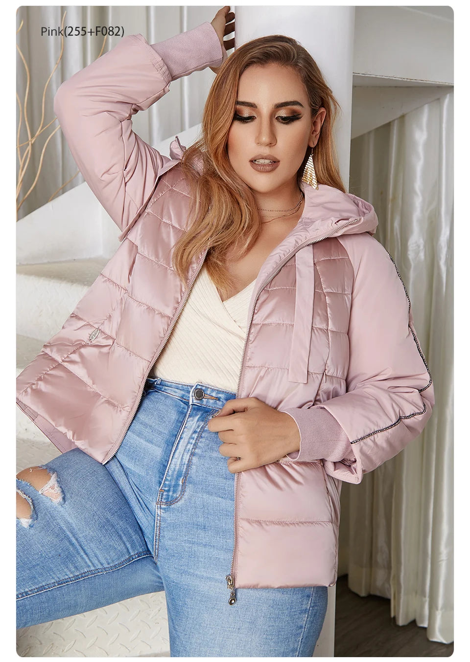 Women's Autumn coat Outwear trend Jacket Short Parkas Padded casual Warm Plus size Jacket - The Clothing Company Sydney