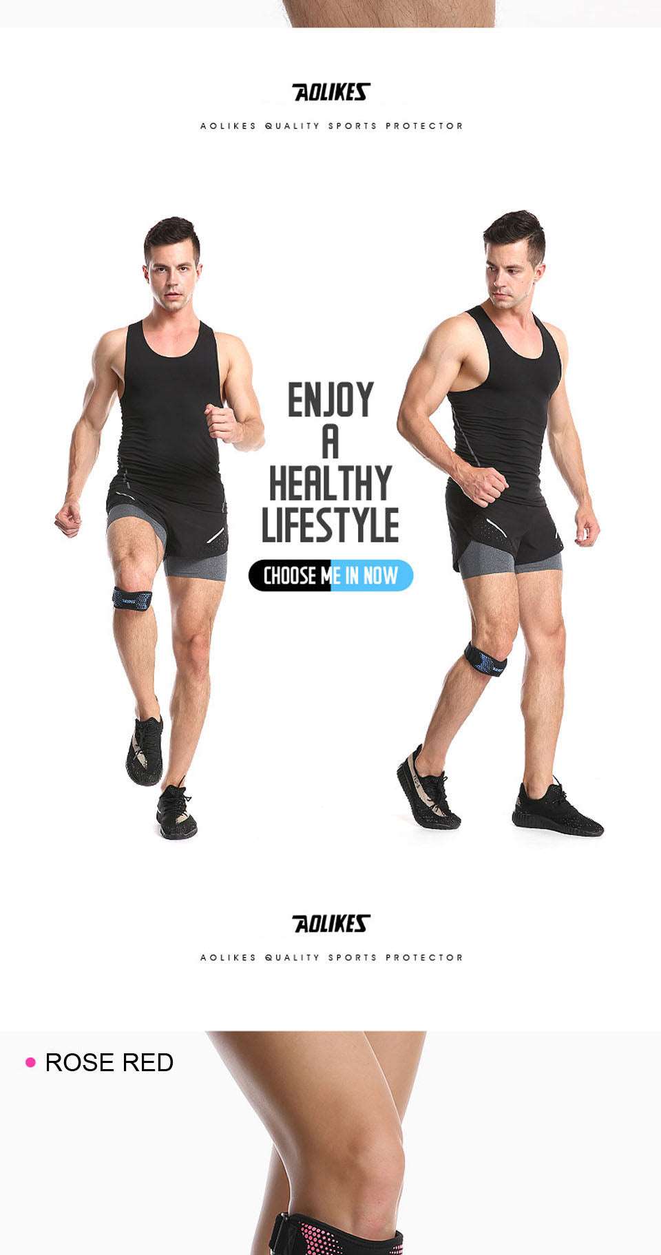 1 Piece Adjustable Knee Pad Knee Pain Relief Patella Stabilizer Brace Support for Hiking Soccer Basketball Running  Sport The Clothing Company Sydney