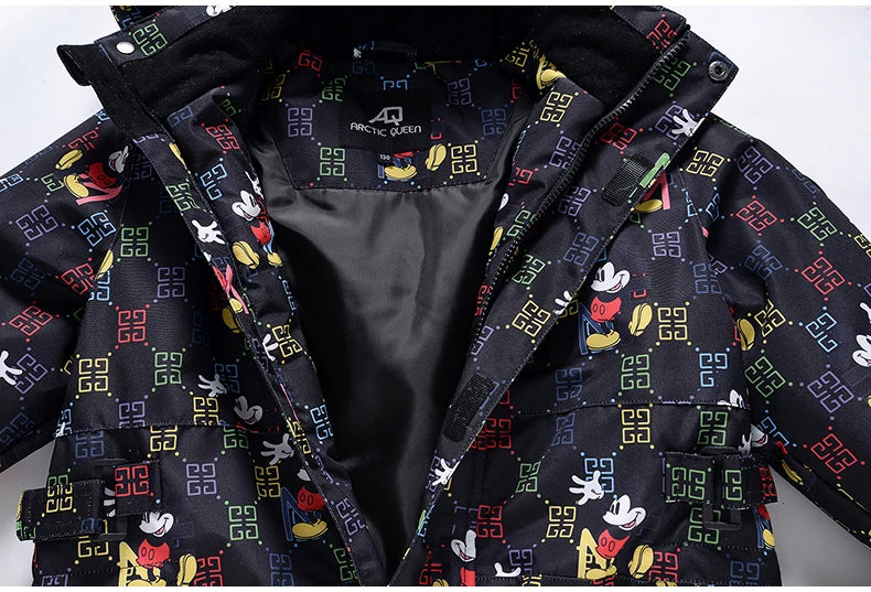 Children's Jumpsuit Ski Wear Snow Suit Snowboarding Clothing Windproof Waterproof Winter Outdoor Costumes For Boy's and Girl's The Clothing Company Sydney