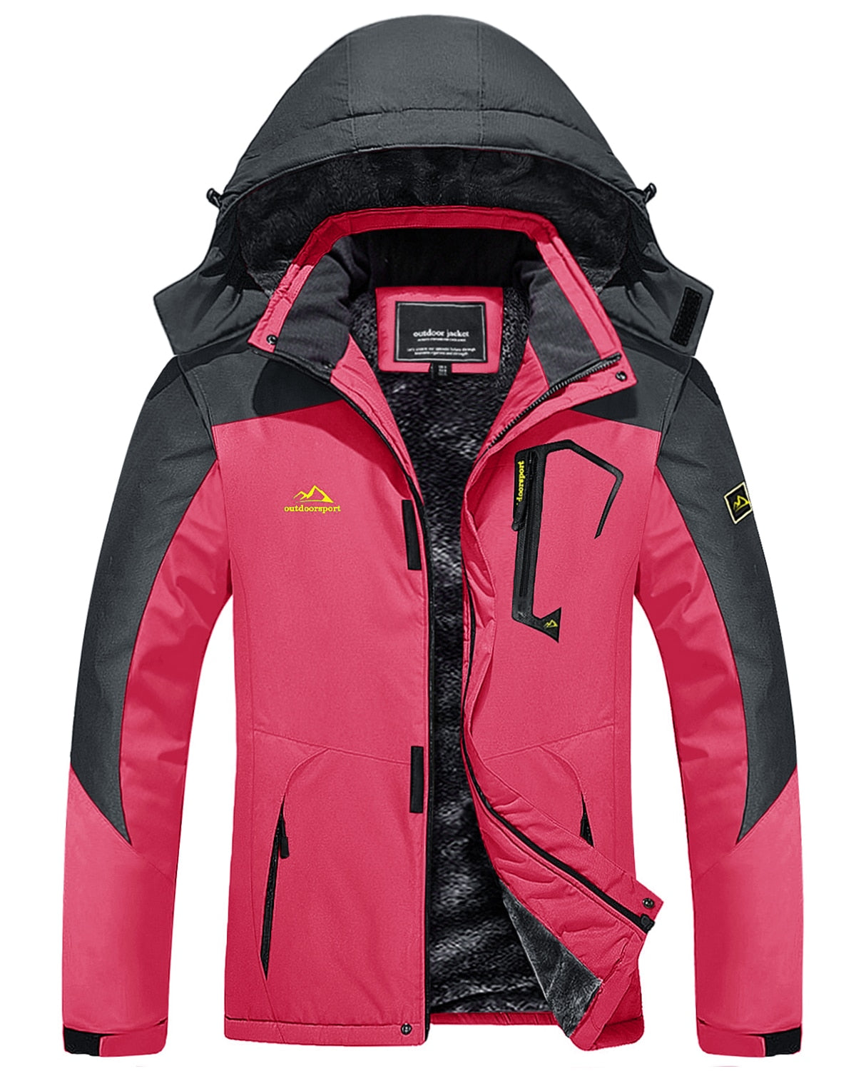 Winter Fashion Ski Snowboard Jacket Women's Thermal Fleece Waterproof Fish Casual Work Rain Jacket Coat Windbreaker Parka The Clothing Company Sydney